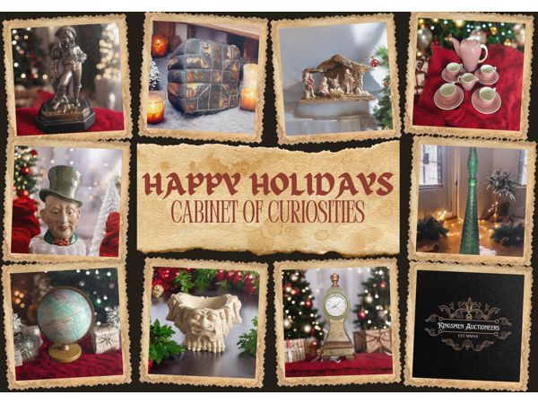 Happy Holidays Cabinet of Curiosities Auction